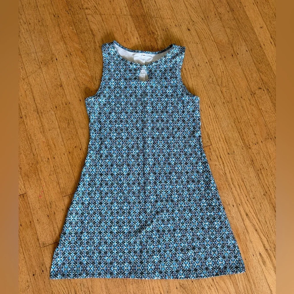 Nuu muu kiwi muu pattern hiking dress
